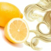 лимон для волос